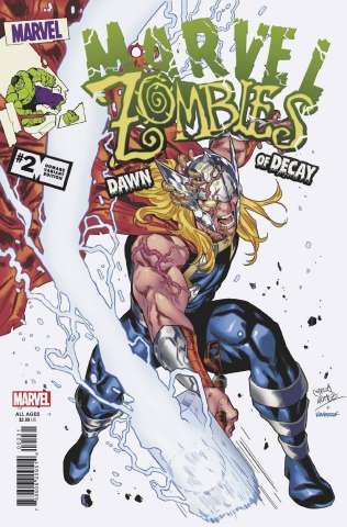 Marvel Zombies: Dawn of Decay #2 (Gomez Homage Cover)