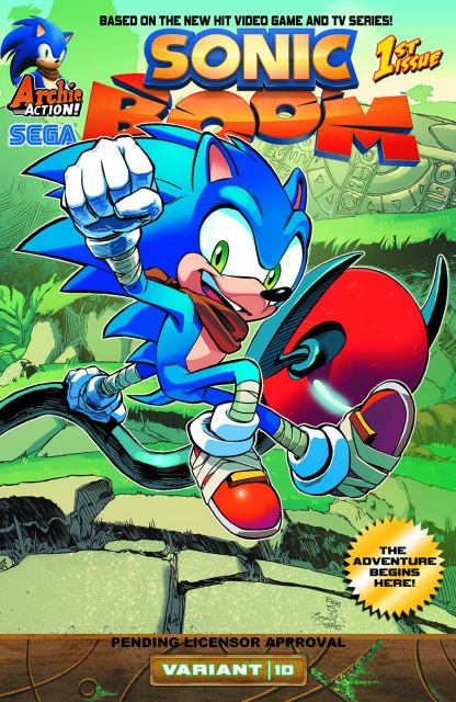 Sonic Boom #1: Here Comes the Boom Part 4 (Variant Cover)