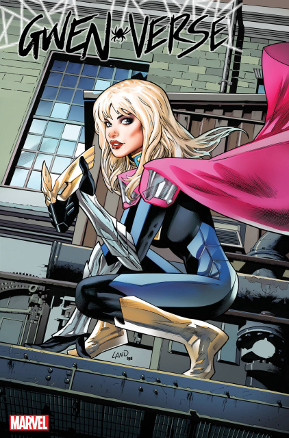 Spider-Gwen: Gwenverse #2 (Land Homage Cover)