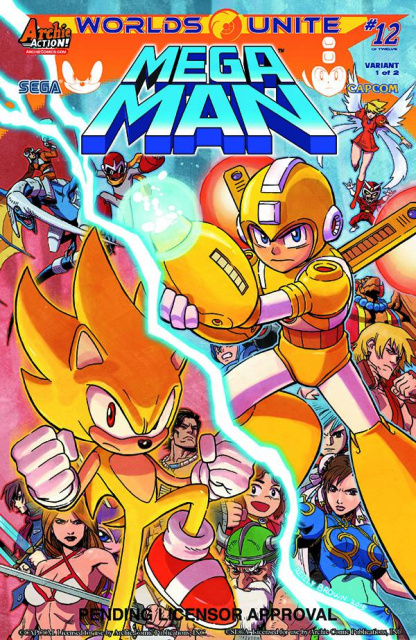 Mega Man #52 (Reilly Brown Cover)