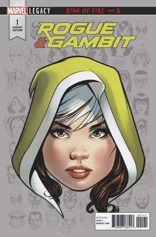Rogue & Gambit #1 (McKone Legacy Headshot Cover)
