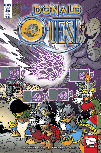 Donald Quest #5 (Subscription Cover)