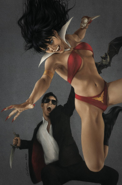 Vampirella / Dracula: Rage #6 (15 Copy Celina Virgin Cover)