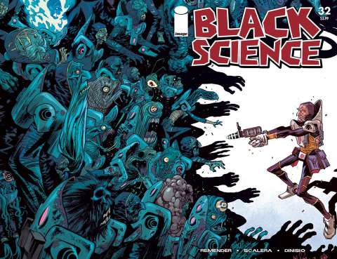 Black Science #32 (Walking Dead #5 Tribute Cover)