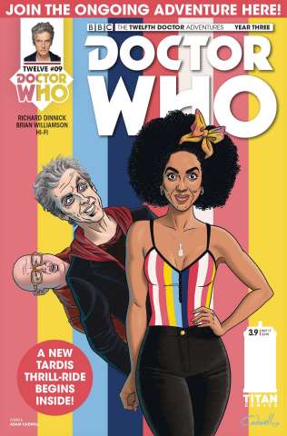 Doctor Who: New Adventures with the Twelfth Doctor, Year Three #9 (Caldwell Cover)