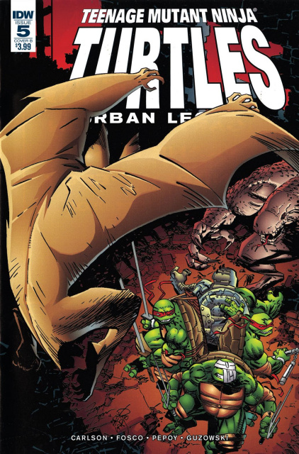 Teenage Mutant Ninja Turtles: Urban Legends #5 (Fosco / Larsen Cover)