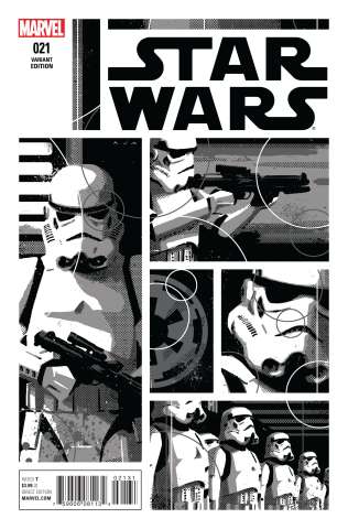 Star Wars #21 (Aja B&W Cover)