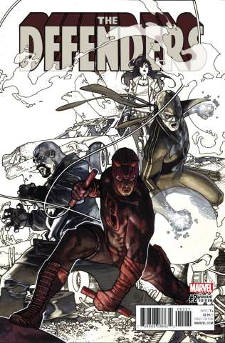 The Defenders #2 (Bianchi Cover)
