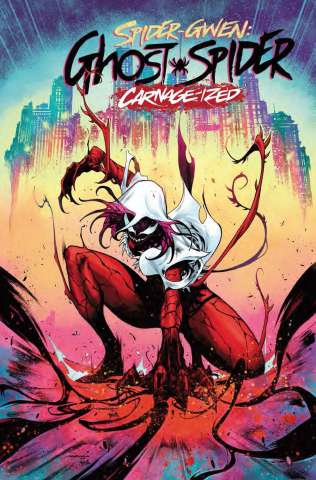 Spider-Gwen: Ghost Spider #10 (Coello Carnage-ized Cover)