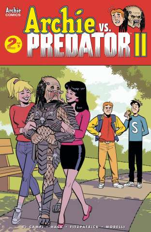 Archie vs. Predator II #2 (Smallwood Cover)