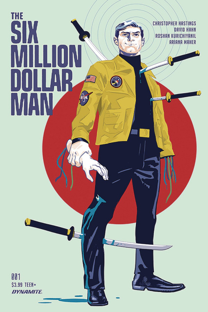 The Six Million Dollar Man #1 (Walsh Cover)