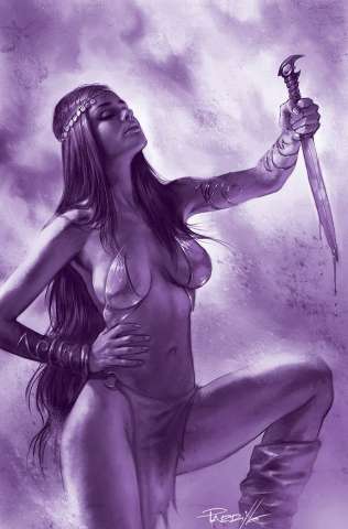 Dejah Thoris #12 (25 Copy Parrillo Tint Virgin Purple Cover)