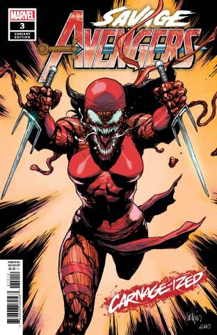 Savage Avengers #3 (Yu Carnage-ized Cover)