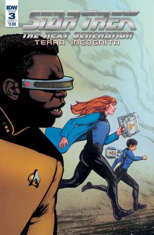 Star Trek: The Next Generation - Terra Incognita #3 (Shasteen Cover)