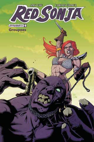 Red Sonja #9 (Groupees Cover)