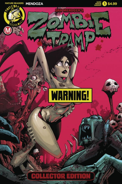 Zombie Tramp: Origins #1 (Gory Risque Cover)