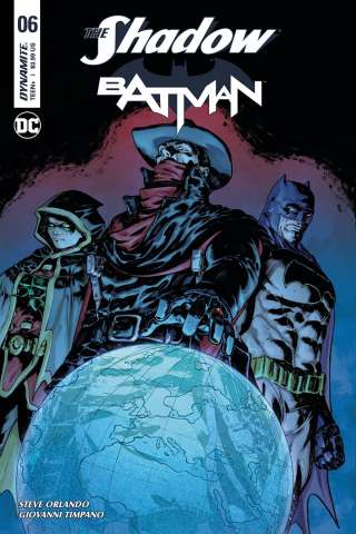 The Shadow / Batman #6 (Timpano Subscription Cover)