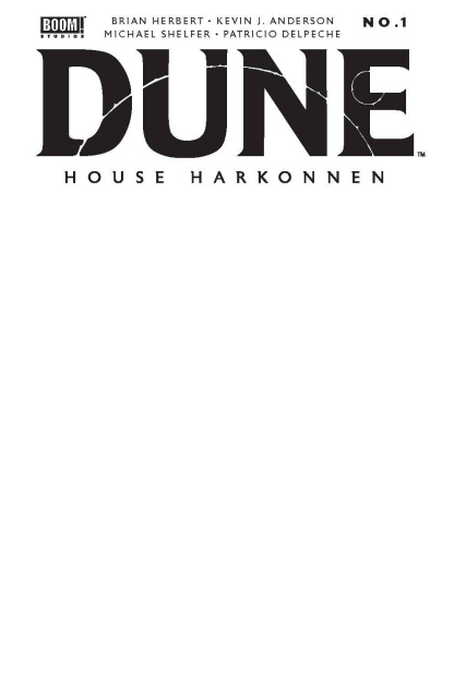 Dune: House Harkonnen #1 (Blank Sketch Cover)