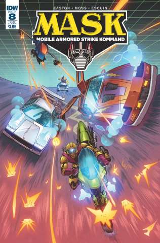 M.A.S.K.: Mobile Armored Strike Kommand #8 (Subscription Cover)