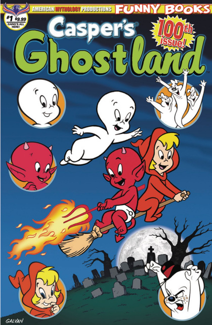 Casper's Ghostland #100 (100th Issue Anniversary Gang's All Here Cover)