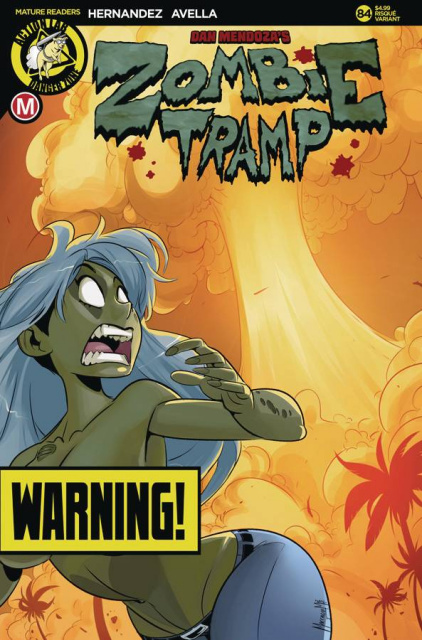 Zombie Tramp #84 (Maccagni Risque Cover)