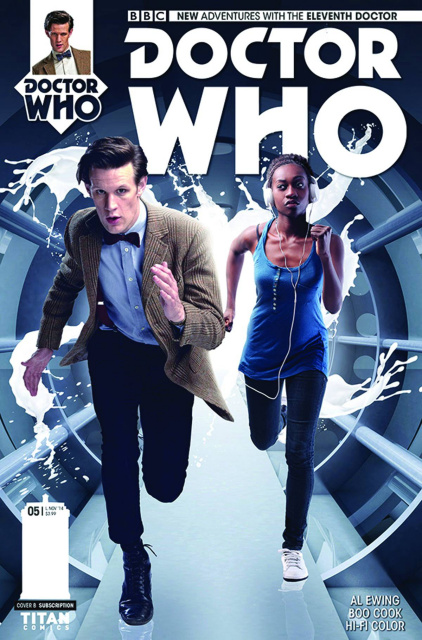 Doctor Who: New Adventures with the Eleventh Doctor #5 (Subscription Cover)