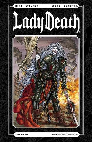 Lady Death #25 (Chicago VIP Cover)