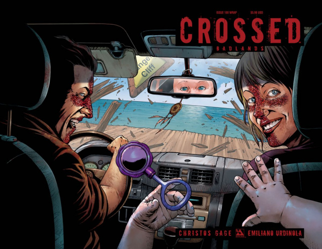 Crossed: Badlands #100 (Wrap Cover)