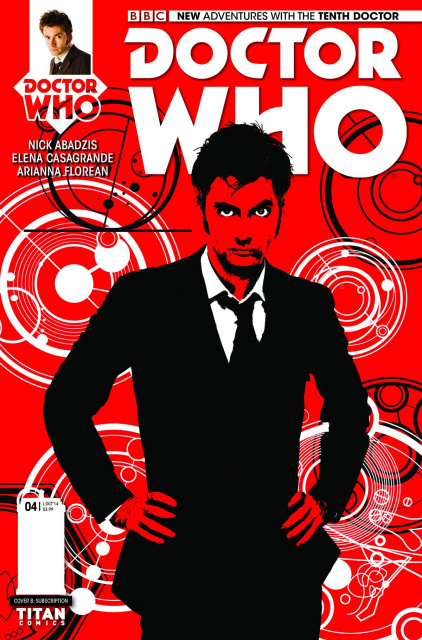 Doctor Who: New Adventures with the Tenth Doctor #4 (Subscription Cover)