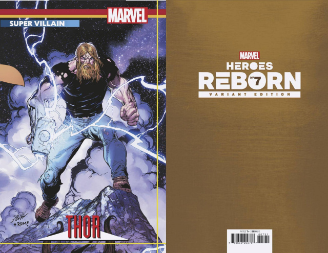 Heroes Reborn #7 (Bagley Connecting Trading Card Cover)