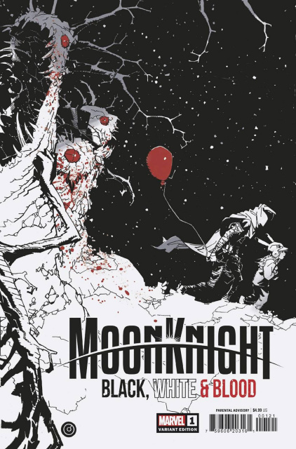 Moon Knight: Black, White & Blood #1 (Sakai Cover)