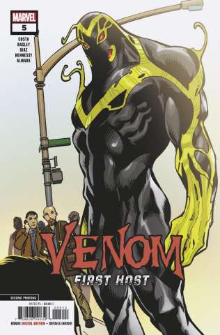 Venom: First Host #5 (Bagley 2nd Printing)