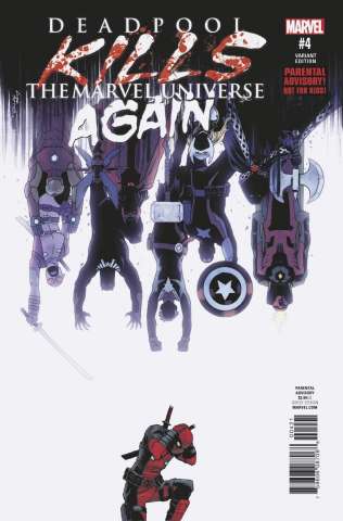 Deadpool Kills the Marvel Universe Again #4 (Shalvey Cover)
