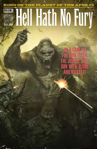 Kong on The Planet of the Apes #3 (Subscription Dalton Cover)
