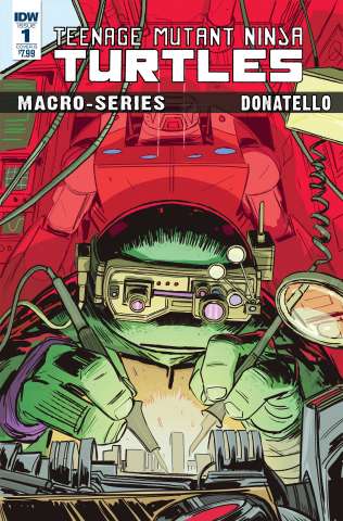 Teenage Mutant Ninja Turtles Macro-Series #1: Donatello (Brown Cover)
