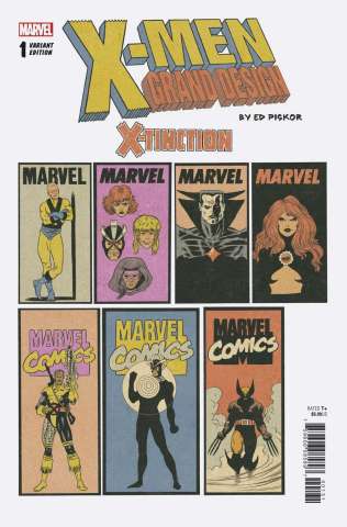 X-Men: Grand Design - X-Tinction #1 (Piskor Corner Box Cover)