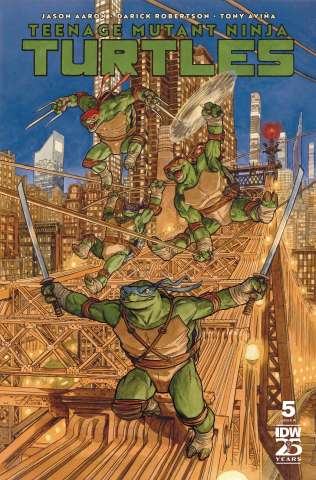 Teenage Mutant Ninja Turtles #5 (100 Copy Guarnido Cover)