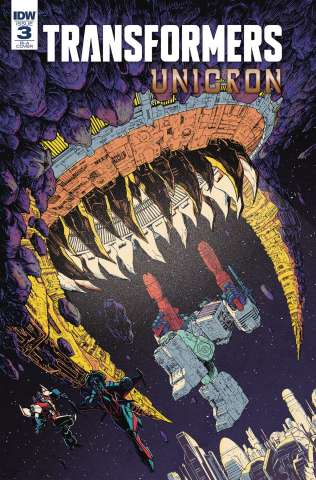 The Transformers: Unicron #3 (10 Copy Roche Cover)