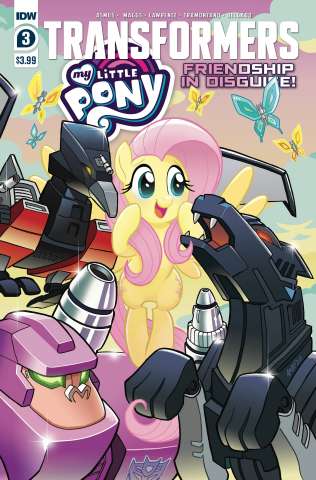 My Little Pony / The Transformers #3 (Fleecs Cover)
