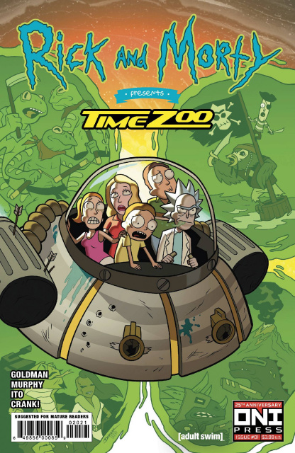 Rick and Morty Presents Time Zoo #1 (Fridolfs Cover)