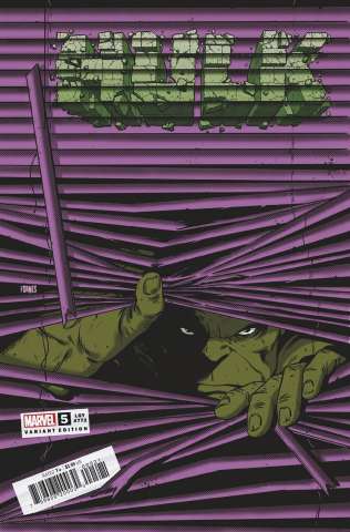 Hulk #5 (Fornes Window Shades Cover)