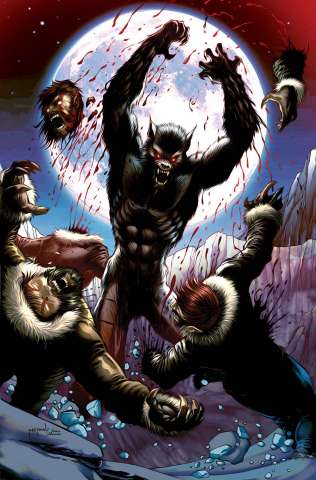 Van Helsing vs. The Werewolf #4 (Metcalf Cover)