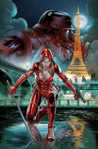 Grimm Fairy Tales Presents: Red Agent - The Beast of Belgium (Vitorino Cover)