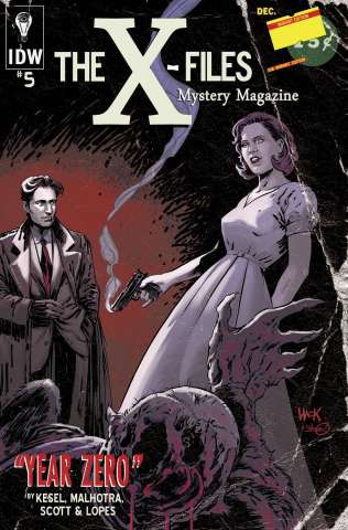 The X-Files: Year Zero #5 (Subscription Cover)