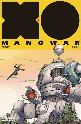 X-O Manowar #13 (Camuncoli Cover)
