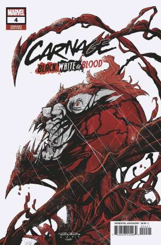 Carnage: Black, White, and Blood #4 (Randolph Cover)
