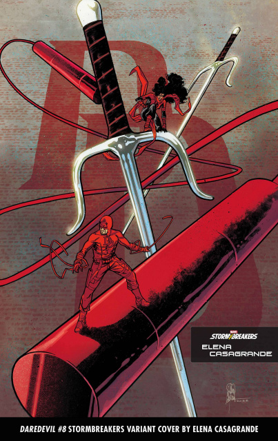 Daredevil #8 (Casagrande Stormbreakers Cover)