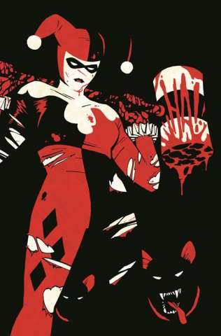 Harley Quinn: Black, White & Redder #3 (Cliff Chiang Cover)
