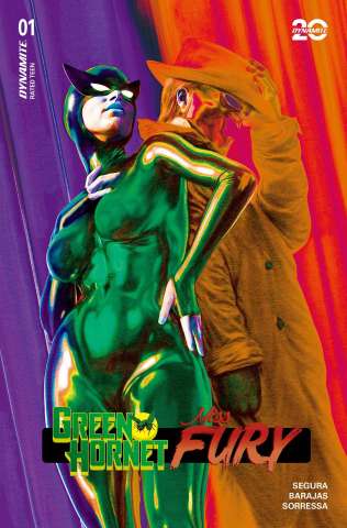 Green Hornet / Miss Fury #1 (Spears Ultraviolet Cover)