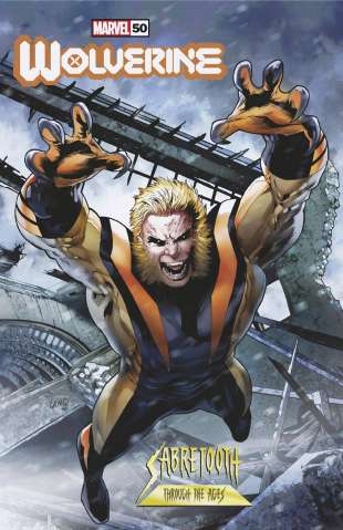 Wolverine #50 (Greg Land Sabretooth Cover)